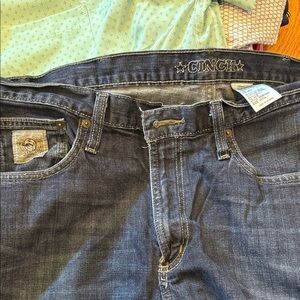 Cinch Men's Dark Blue Bootcut Jeans